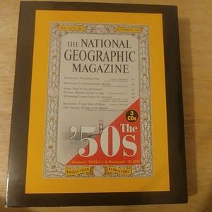 The National Geographic Magazine The 50s CDs